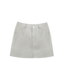 Daily short denim skirt_3 Colors