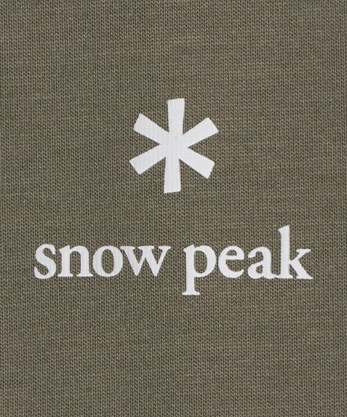 Snow Peak（スノーピーク）の「＜snow peak＞スタンダード ロゴ Tシャツ（Tシャツ/カットソー・メンズ・ベージュ/ブラック/オフホワイト・L/XL/M）」の8枚目の写真