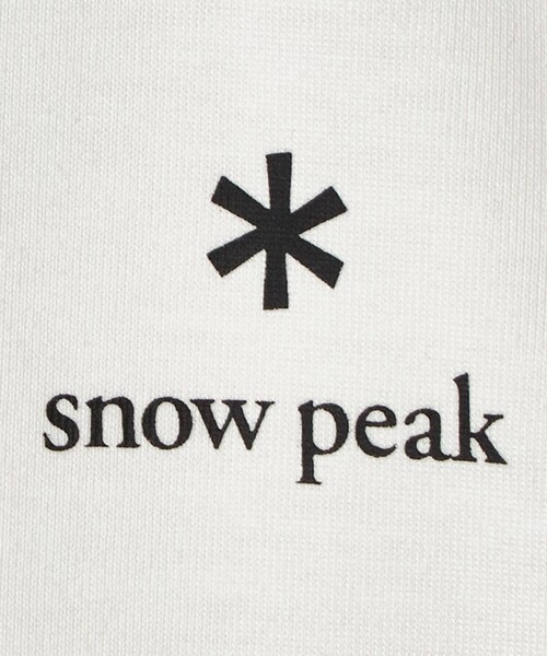 Snow Peak（スノーピーク）の「＜snow peak＞スタンダード ロゴ Tシャツ（Tシャツ/カットソー・メンズ・ベージュ/ブラック/オフホワイト・L/XL/M）」の13枚目の写真