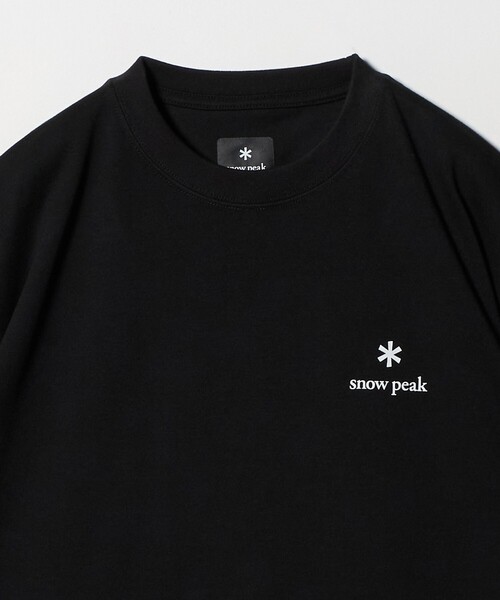 Snow Peak（スノーピーク）の「＜snow peak＞スタンダード ロゴ Tシャツ（Tシャツ/カットソー・メンズ・ベージュ/ブラック/オフホワイト・L/XL/M）」の16枚目の写真