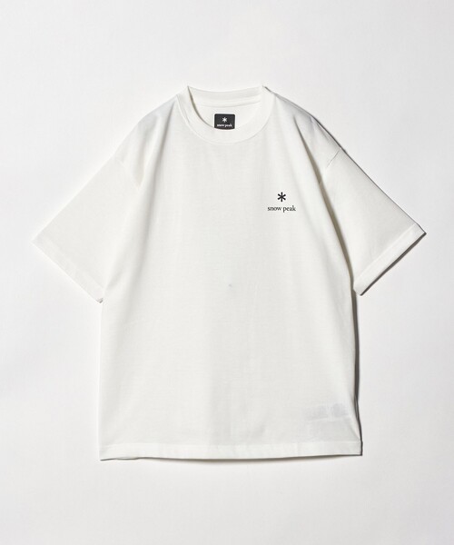 Snow Peak(スノーピーク)の「<snow peak>スタンダード ロゴ Tシャツ(Tシャツ/カットソー・メンズ・ベージュ/ブラック/オフホワイト・L/XL/M)」の21枚目の写真