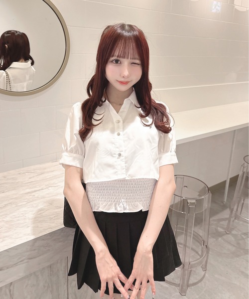 one way（ワンウェイ）の「リボンレイヤードブラウス（シャツ/ブラウス・レディース・ブルー系その他/ピンク/オフホワイト・FREE）」の19枚目の写真