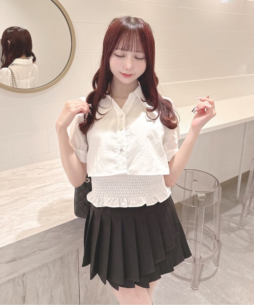 one way（ワンウェイ）の「リボンレイヤードブラウス（シャツ/ブラウス・レディース・ブルー系その他/ピンク/オフホワイト・FREE）」の20枚目の写真