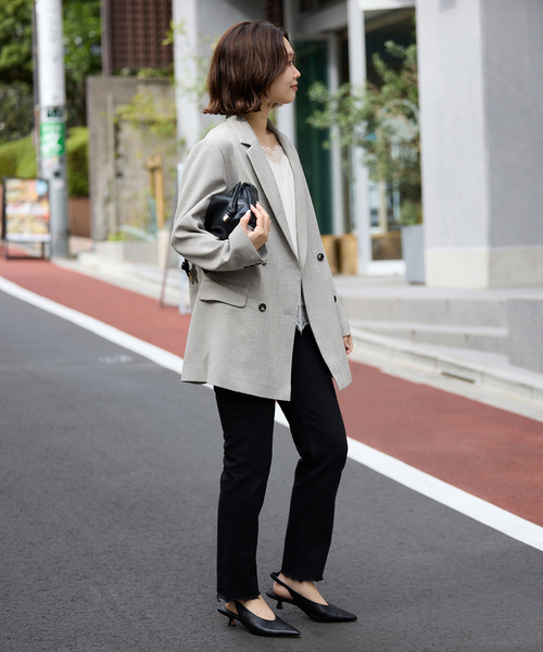 SLOBE IENA（スローブイエナ）の「《追加2》サテンレースキャミソール（キャミソール・レディース・ブラック・FREE）」の20枚目の写真