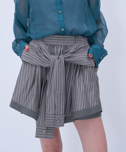 HARE（ハレ）の「ブロードムスビスカパン(HARE)（その他パンツ・レディース・グレー/ブルー・FREE）」の9枚目の写真