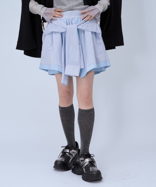 HARE（ハレ）の「ブロードムスビスカパン(HARE)（その他パンツ・レディース・グレー/ブルー・FREE）」の12枚目の写真