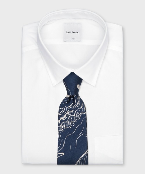 Paul Smith(ポールスミス)の「“Travel Stories” タイ【160153 PR】(ネクタイ・メンズ・ダークブルー・FREE)」の3枚目の写真