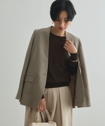 CROSS FUNCTION（クロスファンクション）の「ノーカラージャケット（ノーカラージャケット）」