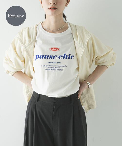 URBAN RESEARCH(アーバンリサーチ)の「『別注』La Hutte×URBAN RESEARCH Tシャツ(Tシャツ/カットソー・レディース・その他1/その他3/その他2・FREE)」の2枚目の写真