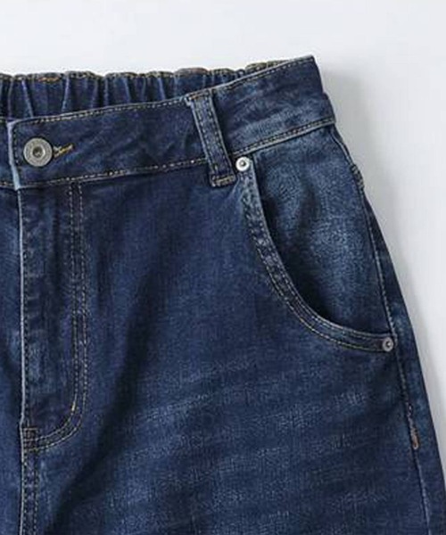 antiqua（アンティカ）の「サルエル デニムパンツ（デニムパンツ・レディース・ブルー系その他/インディゴブルー・LARGE/MEDIUM）」の11枚目の写真