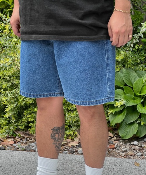 MAGIC NUMBER(マジック ナンバー)の「【MAGIC NUMBER】BAGGY JEAN SHORTS(その他パンツ・メンズ・ブラック/ブルー・34/32/30)」の4枚目の写真