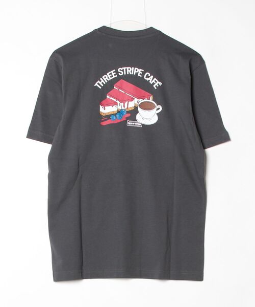コーヒー カフェ チーズケーキ グラフィックTシャツ / アディダス