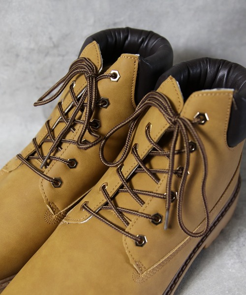 ８(eight)（エイト）の「アウトドアミドル丈ブーツ（ブーツ・メンズ・キャメル・27.0cm/26.0cm/25.0cm/28.0cm）」の4枚目の写真