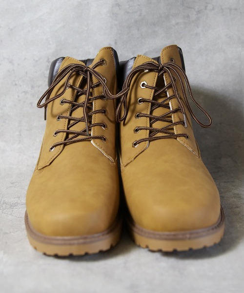 ８(eight)（エイト）の「アウトドアミドル丈ブーツ（ブーツ・メンズ・キャメル・27.0cm/26.0cm/25.0cm/28.0cm）」の3枚目の写真