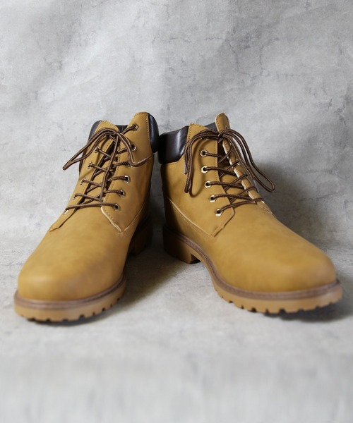 ８(eight)（エイト）の「アウトドアミドル丈ブーツ（ブーツ・メンズ・キャメル・27.0cm/26.0cm/25.0cm/28.0cm）」の2枚目の写真