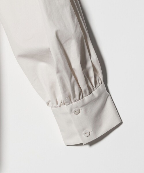 UNITED ARROWS(ユナイテッドアローズ)の「サテン エンブロイダリーフラワー シャツ ブラウス(シャツ/ブラウス・レディース・ホワイト/ブラック/ナチュラル・FREE)」の17枚目の写真