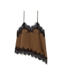 Ray BEAMS | レース トリム サテン キャミソール(シャツ/ブラウス)