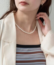 mystic | シンプルパールネックレス(ネックレス)