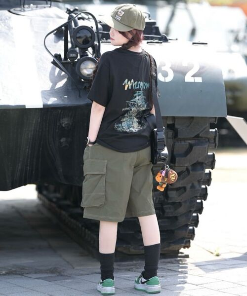 PEID(ペイド)の「PD ボヤジ 半袖Tシャツ チャコール(Tシャツ/カットソー・レディース・チャコール・2/3/4/5/6/1)」の7枚目の写真