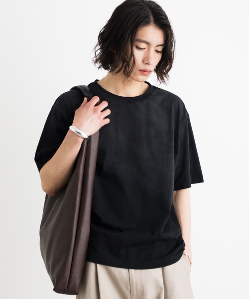 SINSS（シンス）の「Vintage gradation compact T-shirt / ヴィンテージグラデーションコンパクトTシャツ（Tシャツ/カットソー・メンズ・ブラック/ブラック系その他・X-SMALL/SMALL/MEDIUM/LARGE）」の16枚目の写真