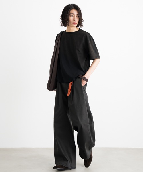 SINSS（シンス）の「Vintage gradation compact T-shirt / ヴィンテージグラデーションコンパクトTシャツ（Tシャツ/カットソー・メンズ・ブラック/ブラック系その他・X-SMALL/SMALL/MEDIUM/LARGE）」の22枚目の写真