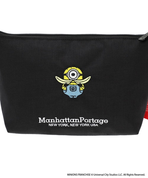 Manhattan Portage（マンハッタンポーテージ）の「Zuccotti Clutch 500D CORDURA / MINIONS（ショルダーバッグ・レディース・ブラック・X-SMALL）」の8枚目の写真