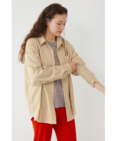 RODEO CROWNS WIDE BOWL(ロデオクラウンズワイドボウル)の「マルチパターンシャツ(シャツ/ブラウス・レディース・イエロー系その他/ブルー系その他3/ブラック系その他/パープル系その他・SMALL/MEDIUM)」の4枚目の写真