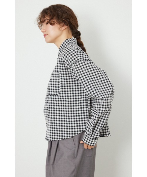 RODEO CROWNS WIDE BOWL(ロデオクラウンズワイドボウル)の「マルチパターンシャツ(シャツ/ブラウス・レディース・イエロー系その他/ブルー系その他3/ブラック系その他/パープル系その他・SMALL/MEDIUM)」の16枚目の写真