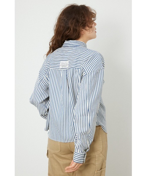 RODEO CROWNS WIDE BOWL(ロデオクラウンズワイドボウル)の「マルチパターンシャツ(シャツ/ブラウス・レディース・イエロー系その他/ブルー系その他3/ブラック系その他/パープル系その他・SMALL/MEDIUM)」の22枚目の写真