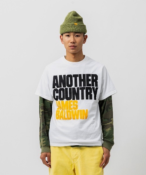 UNION（UNION TOKYO）（ユニオン）の「UNION TOKYO ANOTHER COUNTRY TEE ユニオントーキョー Tシャツ（Tシャツ/カットソー・メンズ・ブラック/ホワイト・XL/L/M/S）」の2枚目の写真