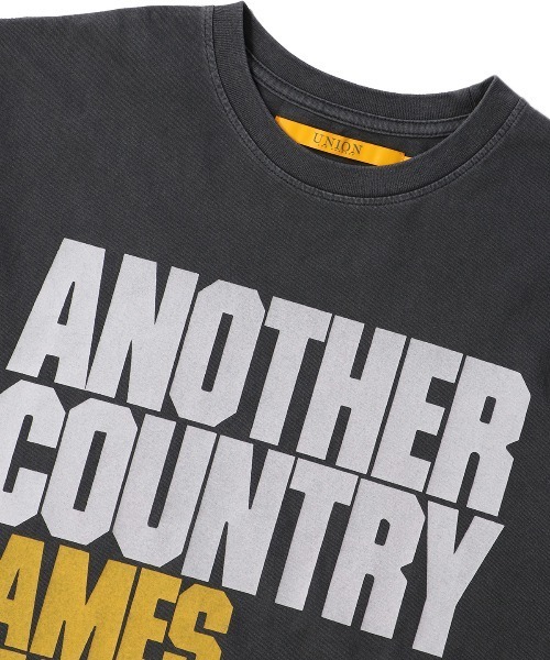 UNION(UNION TOKYO)(ユニオン)の「UNION TOKYO ANOTHER COUNTRY TEE ユニオントーキョー Tシャツ(Tシャツ/カットソー・メンズ・ブラック/ホワイト・XL/L/M/S/XXL)」の10枚目の写真
