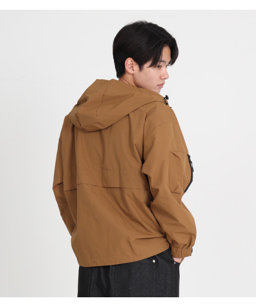 BUTTON SEOUL（ボタンソウル）の「[TEFLON] コンパスウィンドブレーカー フードジャケット 4色（モカベージュ）（ブルゾン・メンズ・その他・M/L/XL）」の8枚目の写真