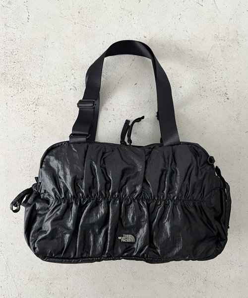 THE NORTH FACE(ザノースフェイス)の「【国内未発売】THE NORTH FACE(ザ・ノースフェイス)/ショルダートートバッグ ギャザーデザイン ロゴプレート/BONNEY SR SHOULDER TOTE(ショルダーバッグ・レディース・ブラック/ライトグレー・FREE)」の22枚目の写真