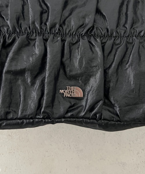 THE NORTH FACE(ザノースフェイス)の「【国内未発売】THE NORTH FACE(ザ・ノースフェイス)/ショルダートートバッグ ギャザーデザイン ロゴプレート/BONNEY SR SHOULDER TOTE(ショルダーバッグ・レディース・ブラック/ライトグレー・FREE)」の12枚目の写真