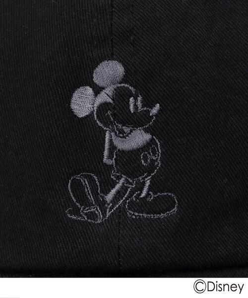 Disney(ディズニー)の「Disney capsule collection「ミッキーマウス」キャップ(キャップ・メンズ・ブラック/ダークグレー・00)」の4枚目の写真