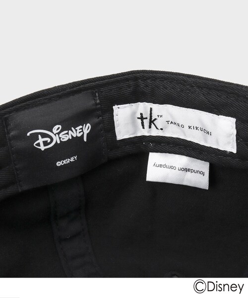 Disney(ディズニー)の「Disney capsule collection「ミッキーマウス」キャップ(キャップ・メンズ・ブラック/ダークグレー・00)」の5枚目の写真