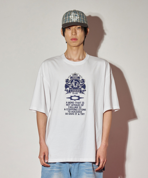 LOSERS CLUB(ルーザーズクラブ)の「バスティロゴ半袖Tシャツホワイト(Tシャツ/カットソー・レディース・その他・MEDIUM/LARGE)」の5枚目の写真