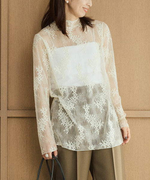 追加》Soft Lace トップス（シャツ/ブラウス）｜VERMEIL par iena