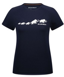 マムート MAMMUT キューディーロゴプリントティシャツ