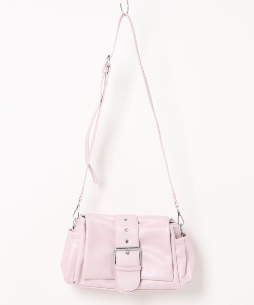 apres jour mignon（アプレジュールミニョン）の「【apresjour mignon×ARIAZ】メッセンジャーバッグ（ハンドバッグ・レディース・ピンク/ダークブラウン/ブラック・ONESIZE）」の8枚目の写真