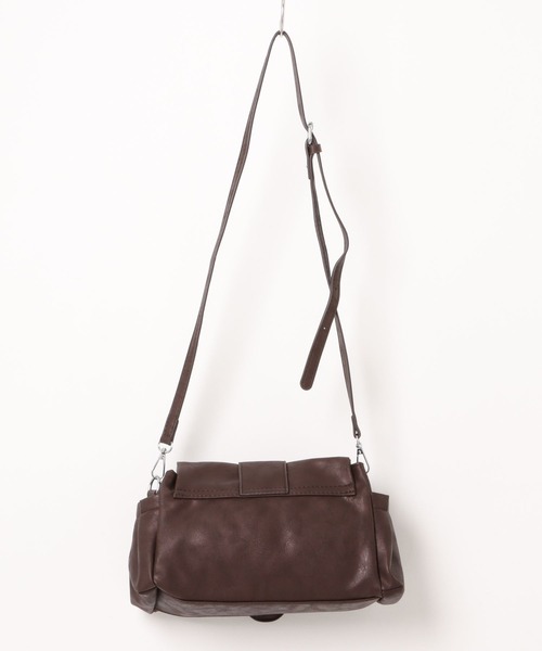 apres jour mignon（アプレジュールミニョン）の「【apresjour mignon×ARIAZ】メッセンジャーバッグ（ハンドバッグ・レディース・ピンク/ダークブラウン/ブラック・ONESIZE）」の9枚目の写真