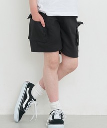 coca(coca) | キッズ コットンリップストップカーゴショートパンツ(カーゴパンツ)