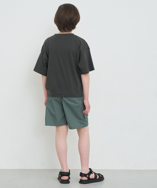 coca(coca)(コカ)の「キッズ コットンリップストップカーゴショートパンツ(カーゴパンツ・キッズ・マスタード/パープル/グリーン/ブラック・120/130/140/150)」の18枚目の写真