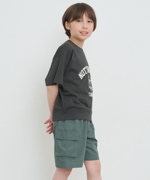 coca(coca)(コカ)の「キッズ コットンリップストップカーゴショートパンツ(カーゴパンツ・キッズ・マスタード/パープル/グリーン/ブラック・120/130/140/150)」の20枚目の写真