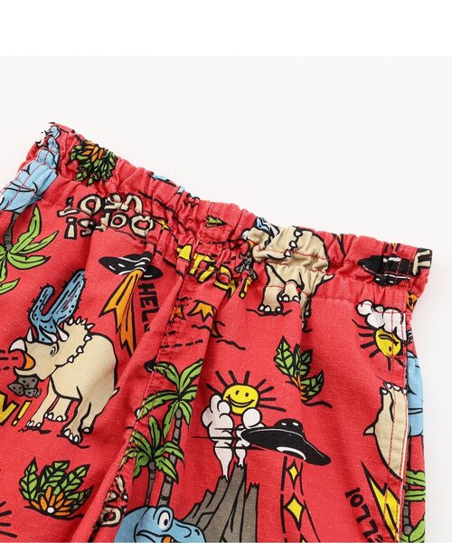 F.O.KIDS(エフオーキッズ)の「DINO総柄ショーツ(その他パンツ・キッズ・レッド/チャコール・140/130/120/110/100/90/80)」の8枚目の写真