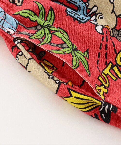 F.O.KIDS(エフオーキッズ)の「DINO総柄ショーツ(その他パンツ・キッズ・レッド/チャコール・140/130/120/110/100/90/80)」の9枚目の写真