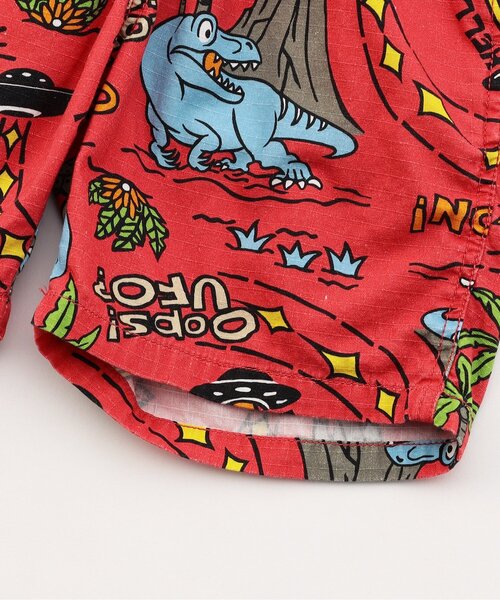 F.O.KIDS(エフオーキッズ)の「DINO総柄ショーツ(その他パンツ・キッズ・レッド/チャコール・140/130/120/110/100/90/80)」の12枚目の写真
