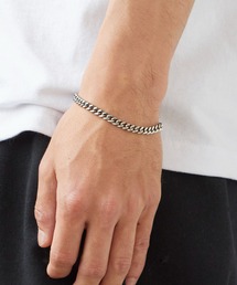 WP WESTPOINT（ダブルピーウエストポイント）の「WP WESTPOINT/ダブルピー ウエストポイント シルバー チェーンブレスレット ミニポーチ付 2026年春夏（ブレスレット）」