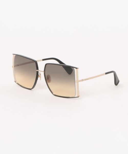 Max Mara(マックスマーラ)の「【Max Mara/マックスマーラ】バタフライ サングラス MM0120 05A 58(サングラス・レディース・ブラック×ゴールド・FREE)」の1枚目の写真