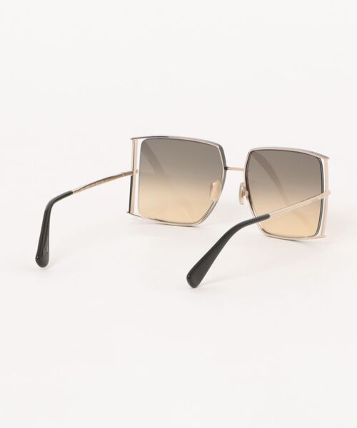 Max Mara(マックスマーラ)の「【Max Mara/マックスマーラ】バタフライ サングラス MM0120 05A 58(サングラス・レディース・ブラック×ゴールド・FREE)」の3枚目の写真